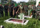 Peringati Hari Juang TNI-AD, Kodim 1427/Pasangkayu Laksanakan Ziarah di TMP Martajaya 2025